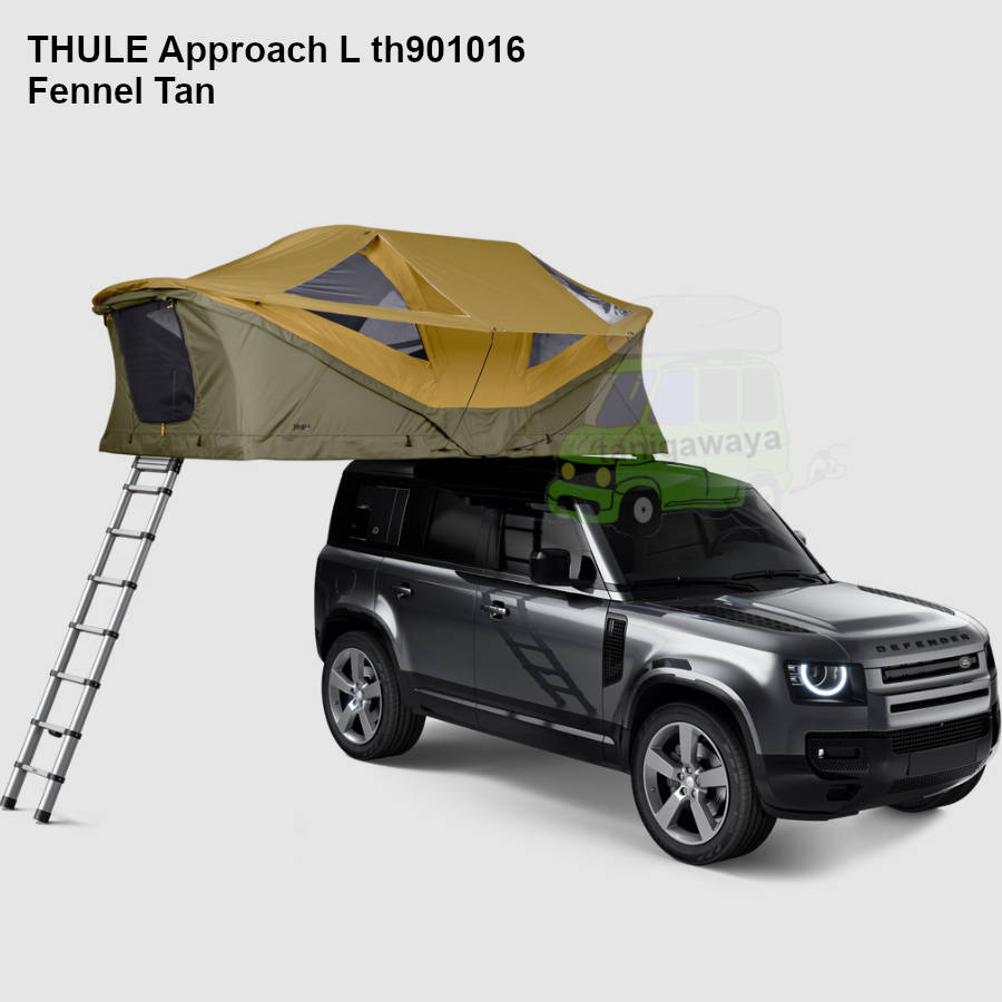 THULE Approach L 901016 Fennel Tan | ルーフトップテントjp